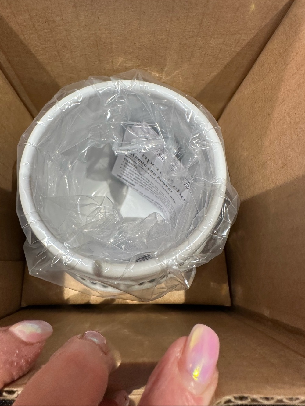 NEW - Pampered Chef Ceramic Egg Cooker - Picture 5 of 7